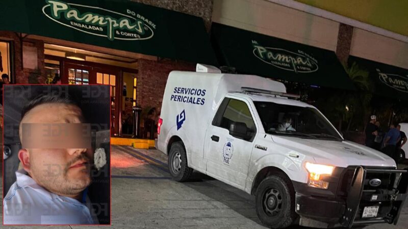 Detienen a presunto asesino de empresario restaurantero en Cancún.
