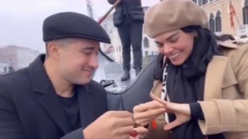 ¡Livia Brito se compromete en matrimonio con Mariano Martínez!