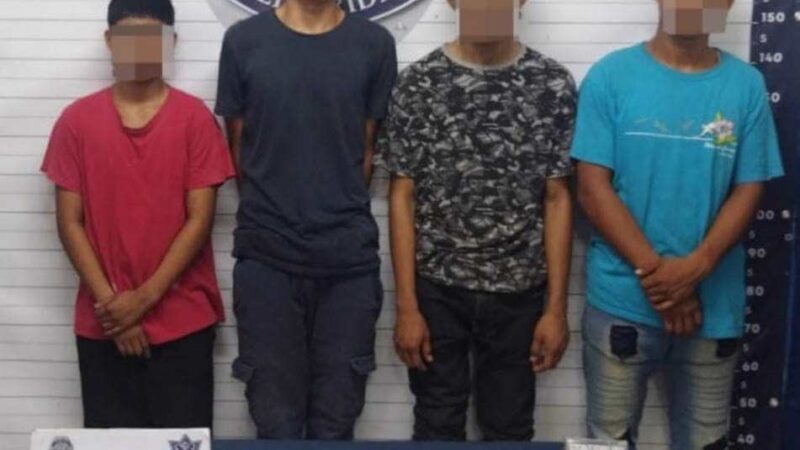 Robaron con violencia una tienda en Villas del Sol.