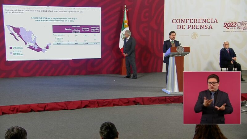 IMSS-Bienestar ha aumentado abasto de medicamentos a 91%: Robledo