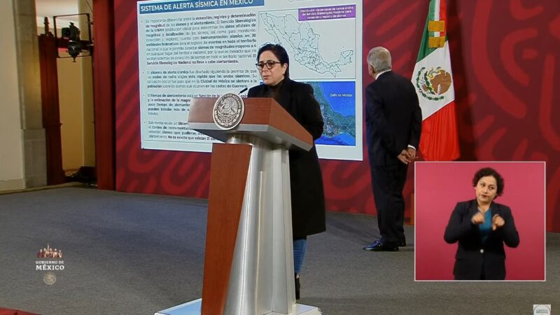 “Sistema de alerta sísmica se ampliará a Colima y Edomex”