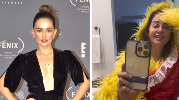 Ana de la Reguera se disfraza de la Pájara Peggy para acompañar a Las Ultrasónicas