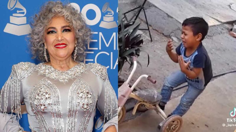 Así reaccionó Amanda Miguel al ver a 'Chucho' cantando "Castillos"