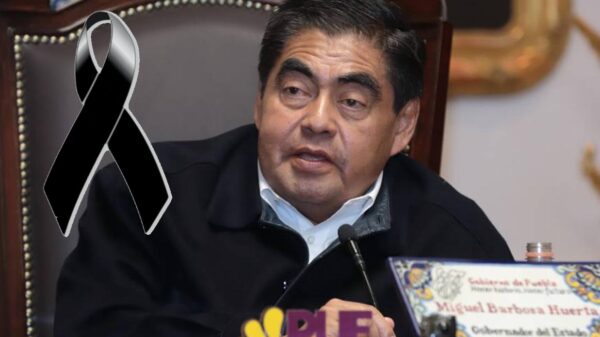 Fallece en Puebla el gobernador Miguel Barbosa