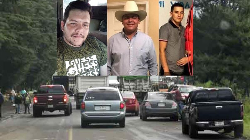 Secuestro de jóvenes causa bloqueo de carretera en Michoacan 