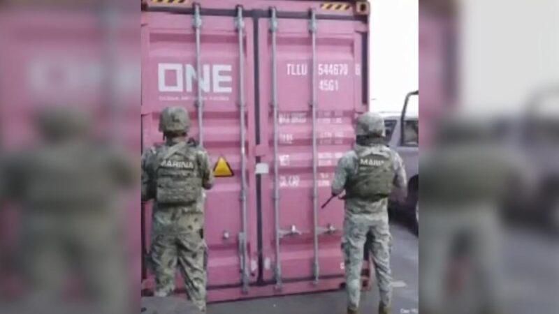 Asegura Semar 450 kilos de cocaína en Puerto de Michoacán