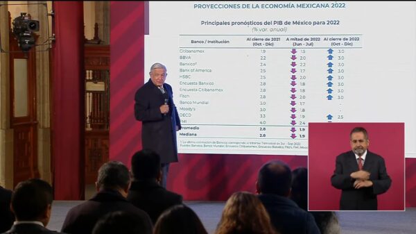 Cerrará la economía con avance de 3.2 a 3.5 %