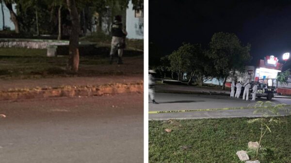 Ejecutan a un sujeto en un parque de Paraíso Maya en Cancún.