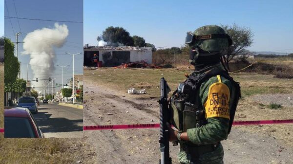 Estalla polvorín en Guanajuato y mata a cinco personas