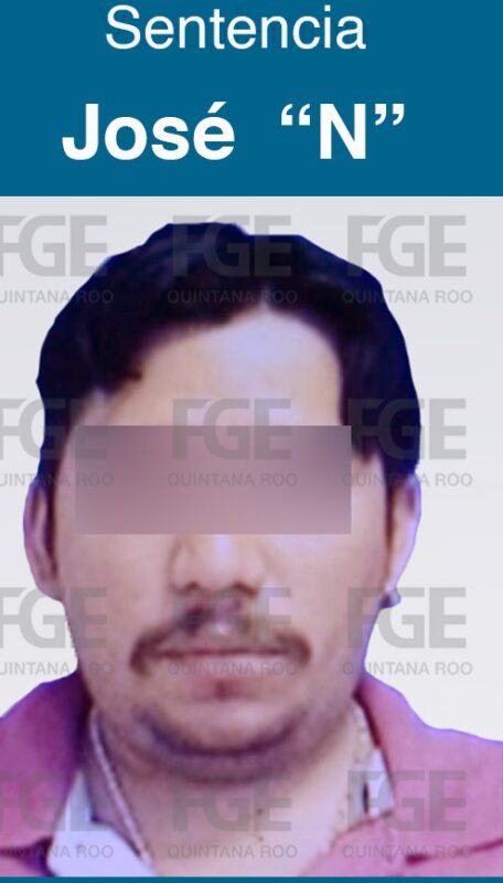 Condenan a 65 años de cárcel a secuestrador en Felipe Carrillo Puerto; quedó plenamente demostrada la participación de José “N” en los hechos.