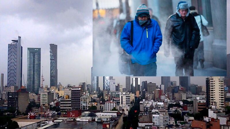 Gobierno de CDMX impone alerta naranja por bajas temperaturas