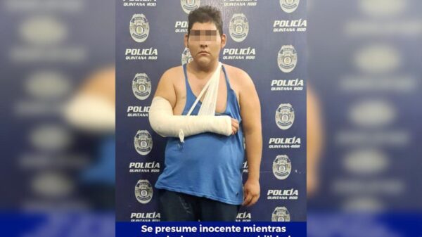 Detienen a presunto ladrón de comercios en Chetumal