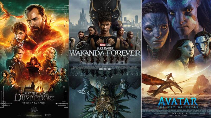 Las 10 películas más taquilleras del 2022