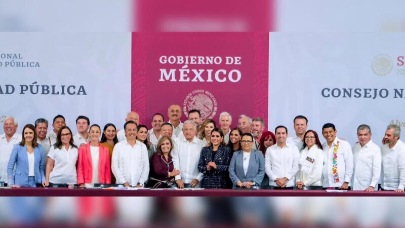 Mara Lezama participa en la estrategia nacional para garantizar la paz y seguridad de Quintana Roo