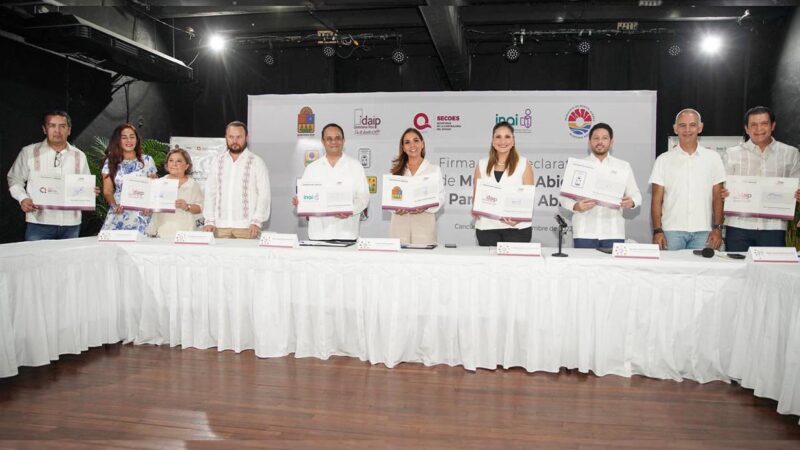 Transparencia y apertura, dos pilares y estandartes de nuestra administración: Mara Lezama