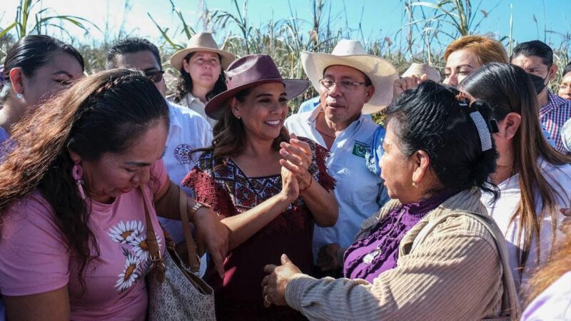 Nuestros cañeros, nuestra gente, es la prioridad de este gobierno: Mara Lezama