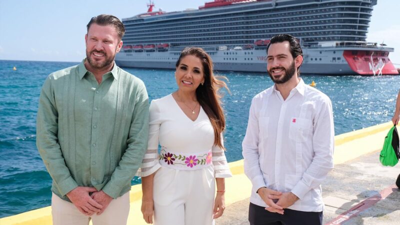 Cozumel busca consolidarse como mejor destino de cruceros: Mara Lezama