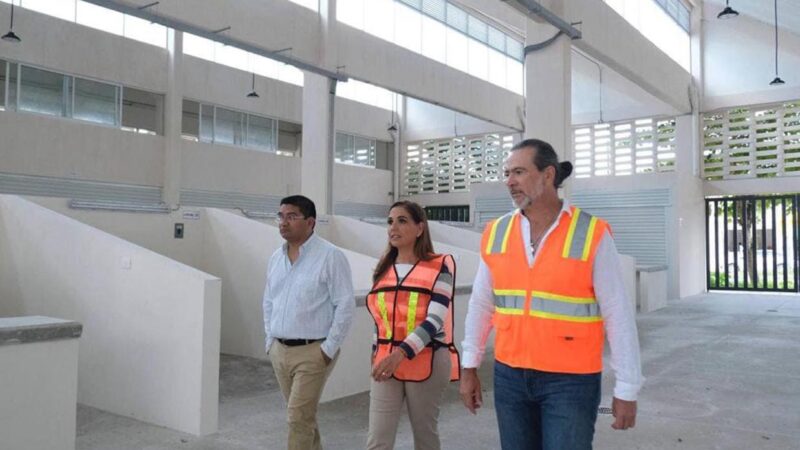 Mercado y parque de la Unidad en Benito Juárez, obras con bienestar social