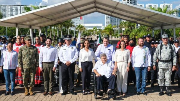 Mara Lezama da banderazo al Plan de Seguridad Vacacional 2022