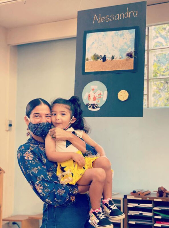 Natalia Jiménez agradece milagro a la Virgen de Guadalupe