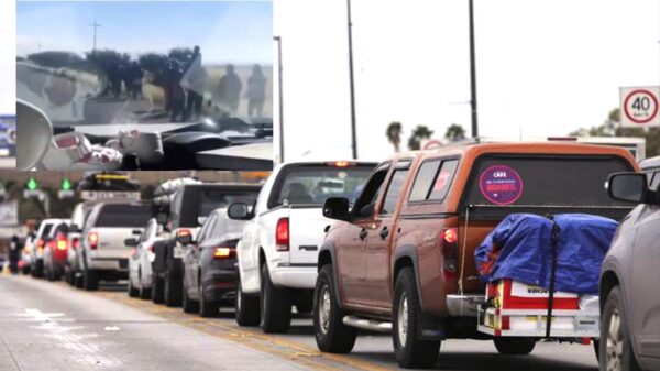 Atracan a caravana de paisanos que regresaban a México