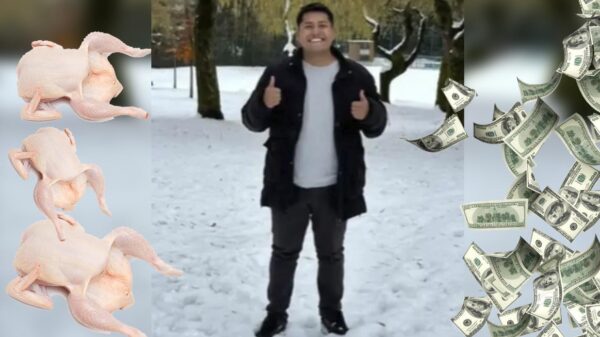 De ingeniero a pollero, pero con mas dinero