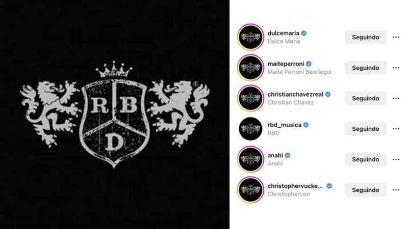 RBD confirman su regreso para el 2023