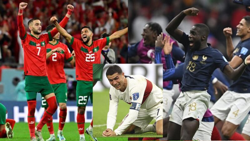 Victorias de Francia y Marruecos, definen semifinales de Qatar 2022