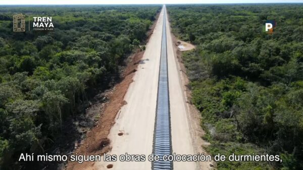 Reitera AMLO que Tren Maya será inaugurado en diciembre de 2023