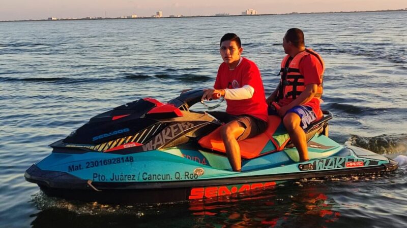 Cuatro muertos y un sobreviviente, saldo de hundimiento en la Laguna Nichupté.