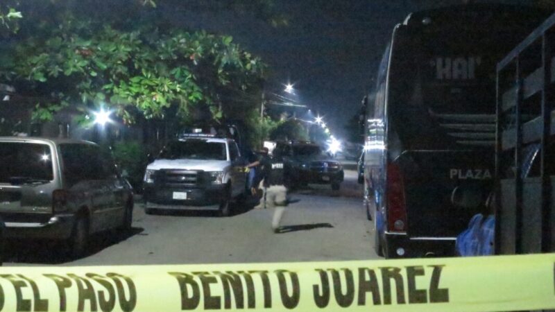 Catean presunto punto de narcomenudeo en Supermanzana 228 de Cancún.