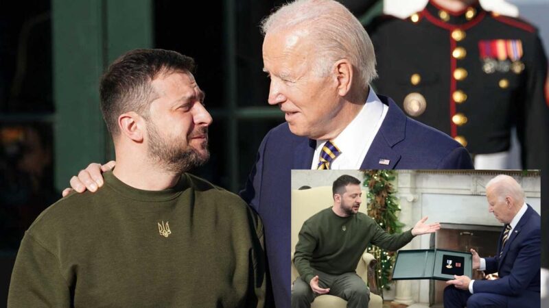 Se reúnen Zelenski y Biden en la Casa Blanca