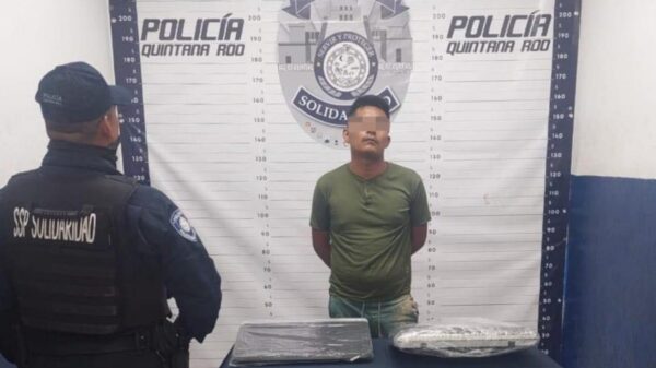 Detenido por robo en el Residencial Bali de Playa del Carmen.