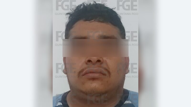 Detiene en Cancún a implicado en delitos de extorsión.