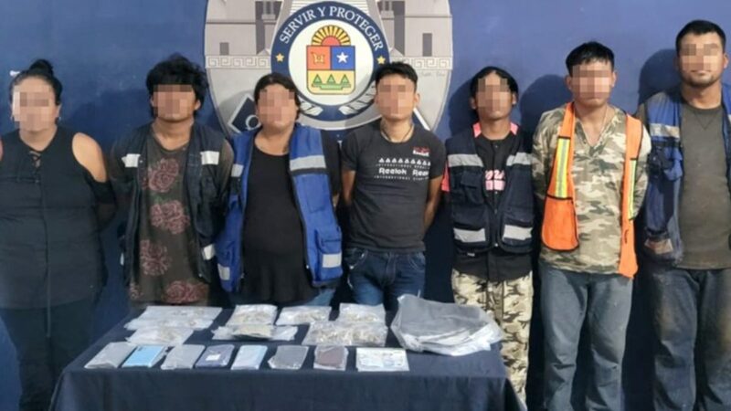 Detienen a narcocélula en una construcción en el bulevar Colosio.