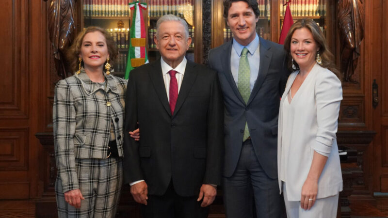 “Ya deberían quedarse a vivir aquí”, dice AMLO a Trudeau