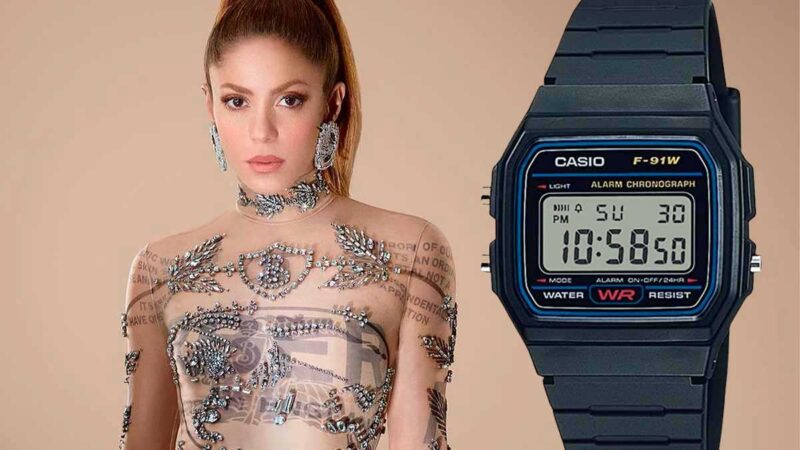 Así respondió la marca Casio a la canción de Bizarrap y Shakira