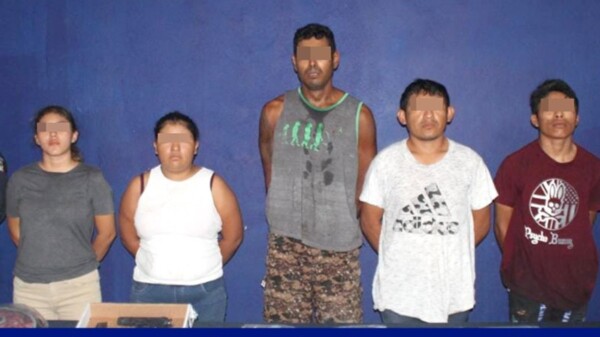 Detienen a integrantes de narcocélula en la colonia Tres Reyes.