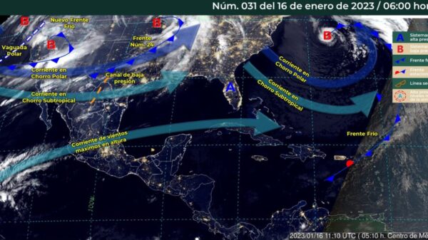 Pronóstico del clima para hoy lunes 16 de enero en Quintana Roo.