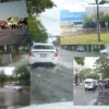 Lluvias y escasez de transporte público colapsan a Cancún