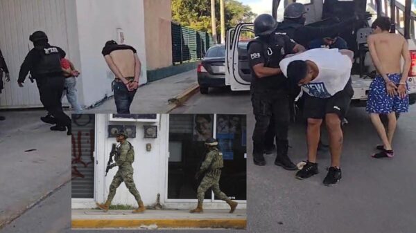 Operativos en Cancún arrojan captura de 13 presuntos sicarios