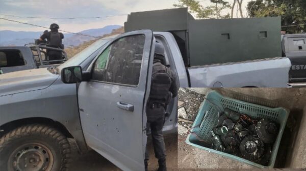 En enfrentamiento con sicarios, autoridades de Jalisco decomisan 11 granadas