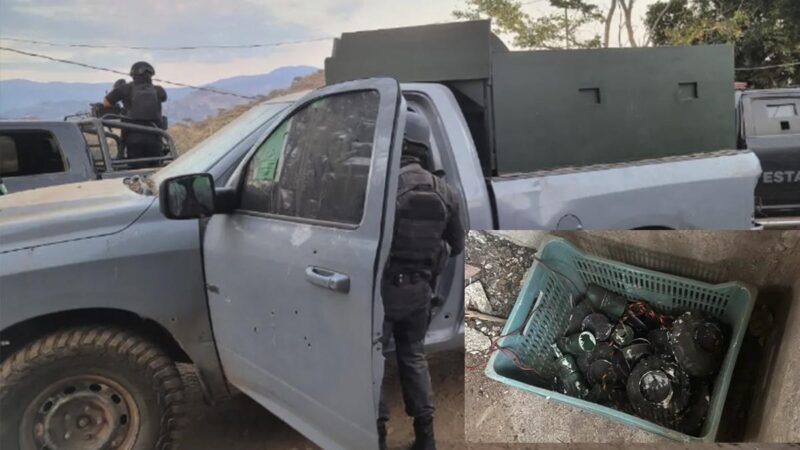 En enfrentamiento con sicarios, autoridades de Jalisco decomisan 11 granadas