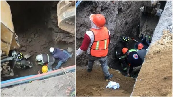 Derrumbe de obra en CdMx deja un muerto