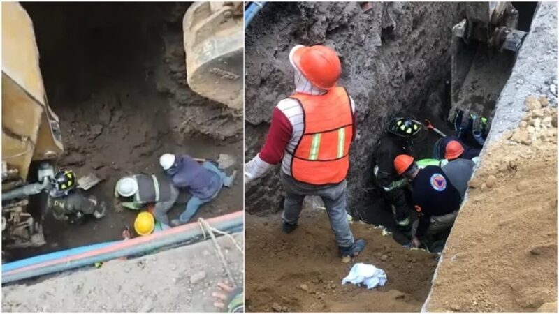 Derrumbe de obra en CdMx deja un muerto