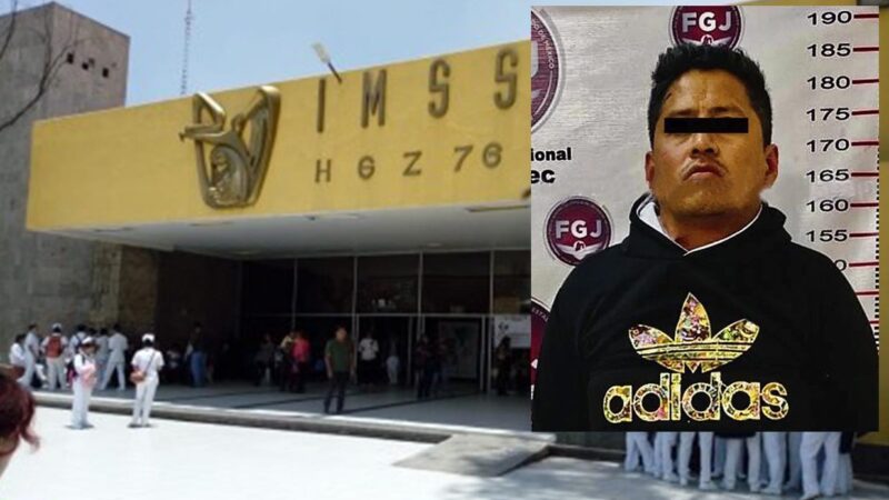 Detienen a enfermero violador en IMSS de Edomex