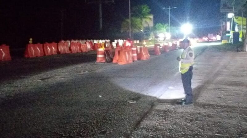 Habrá cierre de calles y avenidas por la repavimentación en Cancún.