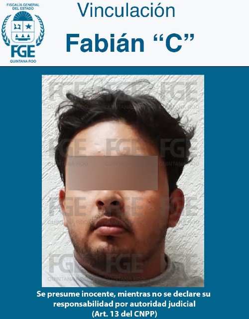 Vinculado a proceso por tentativa y homicidio en Playa del Carmen; Fabián “C” permanecerá en prisión preventiva en lo que se define.