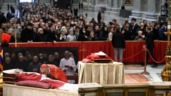 Primer día de funerales de Benedicto XVI congrega a 65 mil fieles