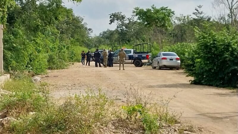 Hallan los cuerpos de un hombre y una mujer en la colonia Generación 2000 de Cancún.